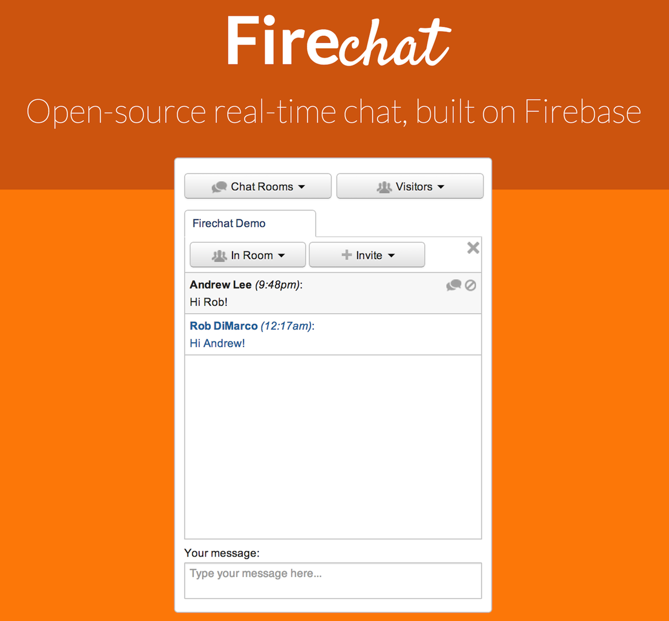 The Firebase Blog Announcing Firechat Open Source Real Time Chat